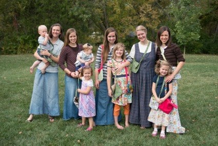 Left to right: Drew, Melanie, me (Sarah), Lydia, Tina, Mary, Abby, Anna Marie, Anna, Bethany